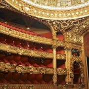 theater interior, view of balcony seating